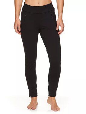 GAIAM Metro Zippered Pocket Ponte Pants, Size S, Like New